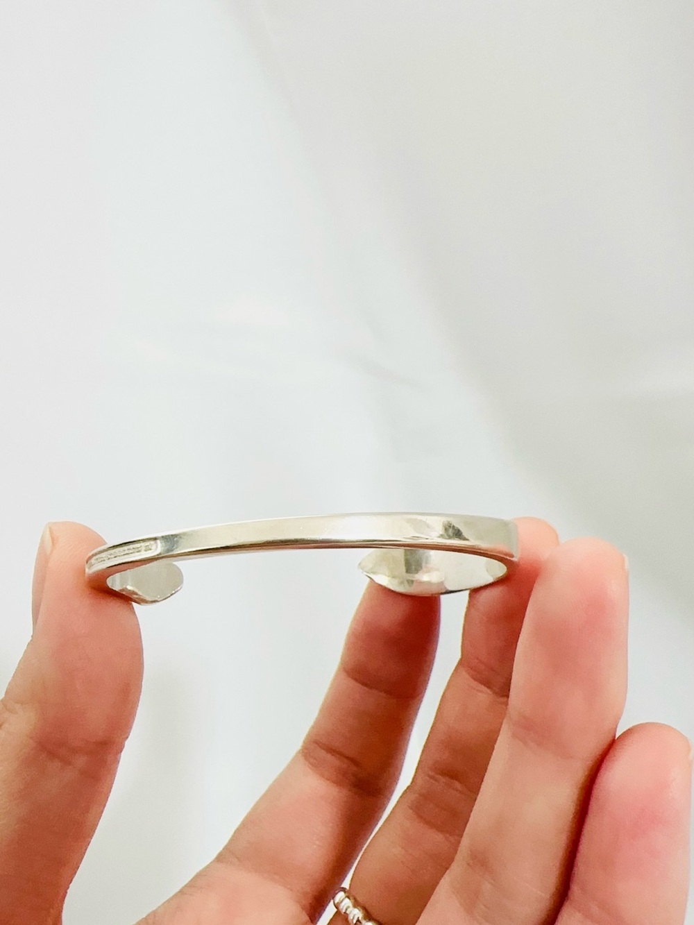 Rare Vintage T & Co. Elsa Peretti Snake Cuff Bangle 925 - XS/Small